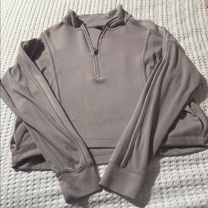 Danskin Gray Zip Up Sweater Soft and Versatile
